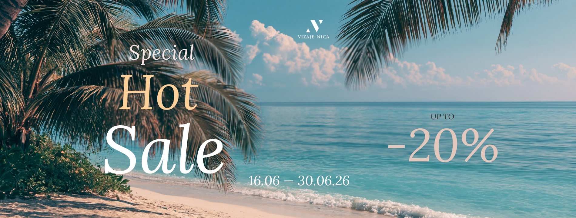 ✨ HOT SUMMER SALE — скидки -20%