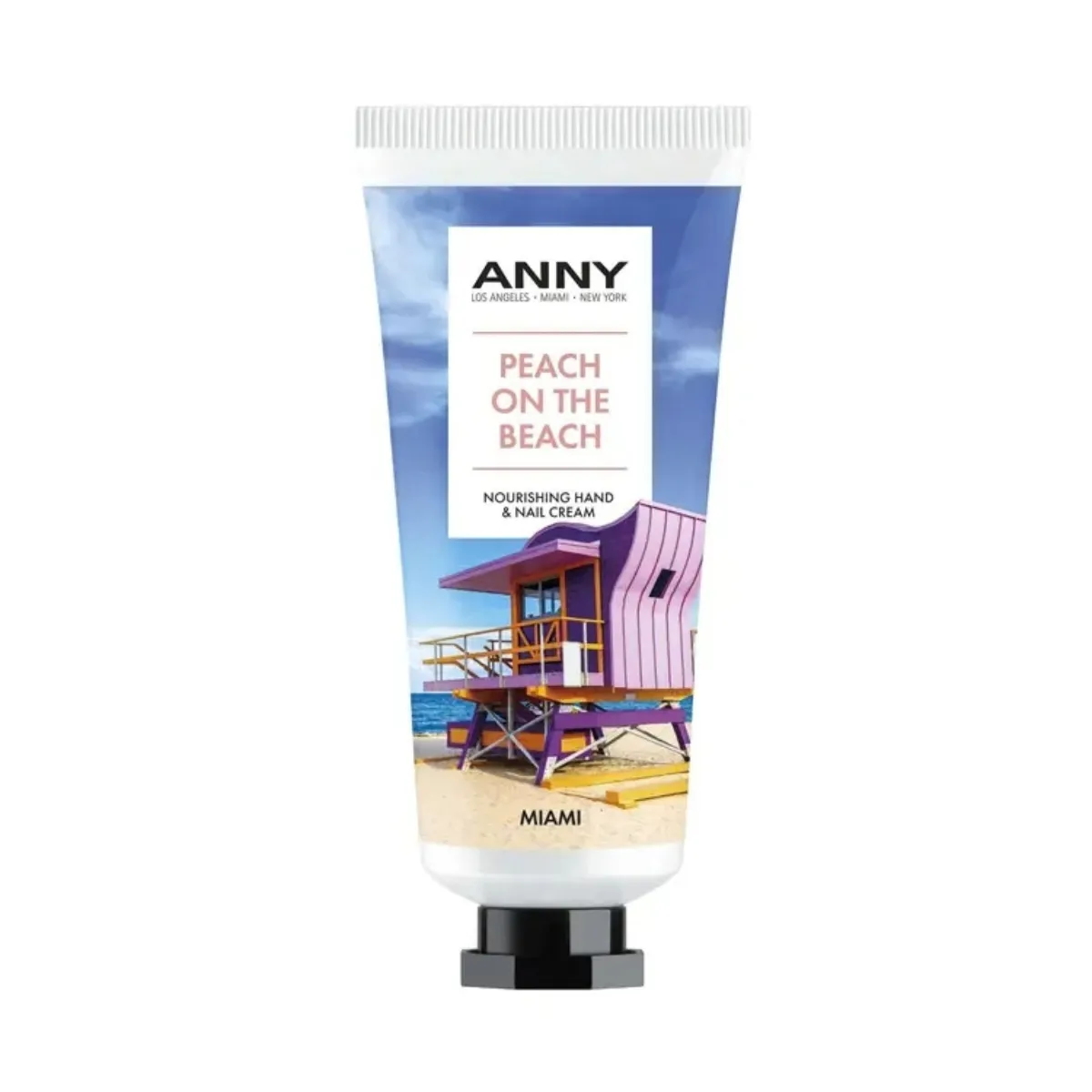 Cremă nutritivă pentru mâini și unghii ANNY Nourishing Hand & Nail Cream Peach on the Beach