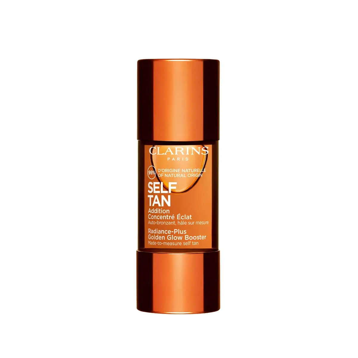 CLARINS Addition Concentré Éclat Visage Concentrat autobronzant pentru față