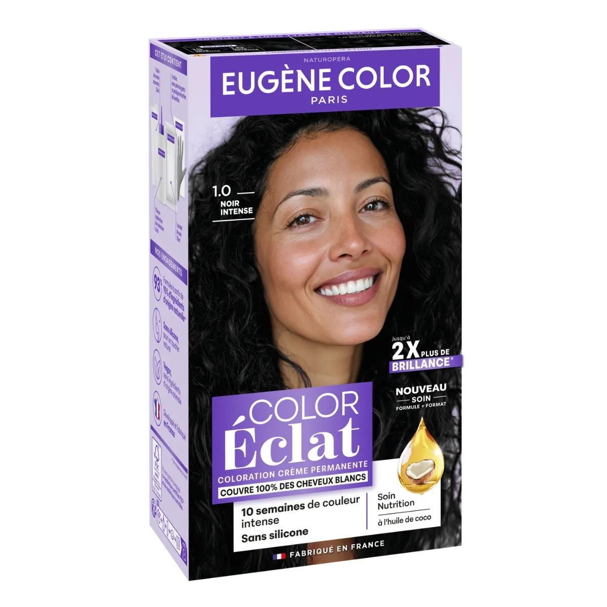 Eugène Color Color & Éclat Les Naturelles Стойкая крем-краска для волос