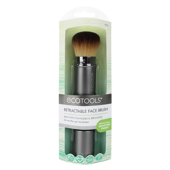 ECOTOOLS Retractable Face Makeup Brush Выдвижная кисть для пудры