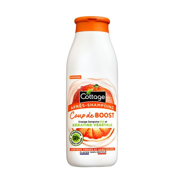 COTTAGE Shot Nutrition Conditioner Balsam pentru păr uscat сu extract de portocale și keratină