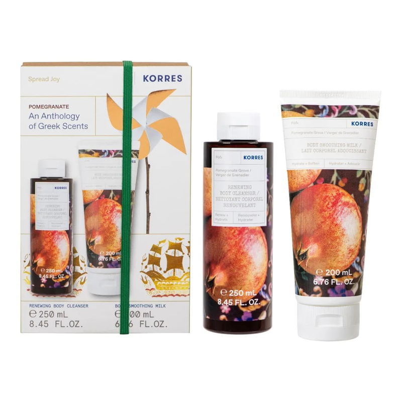 Korres SET Pomegranate Grove Set Gel de duș 250 ml + Lapte de corp 200 ml