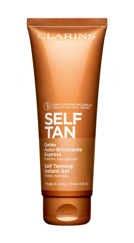 CLARINS Gelée Auto-Bronzante Express Gel bronzat pentru față și corp
