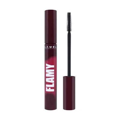 LAMEL FLAMY Hot Volume Mascara Burgundy Color Тушь для ресниц