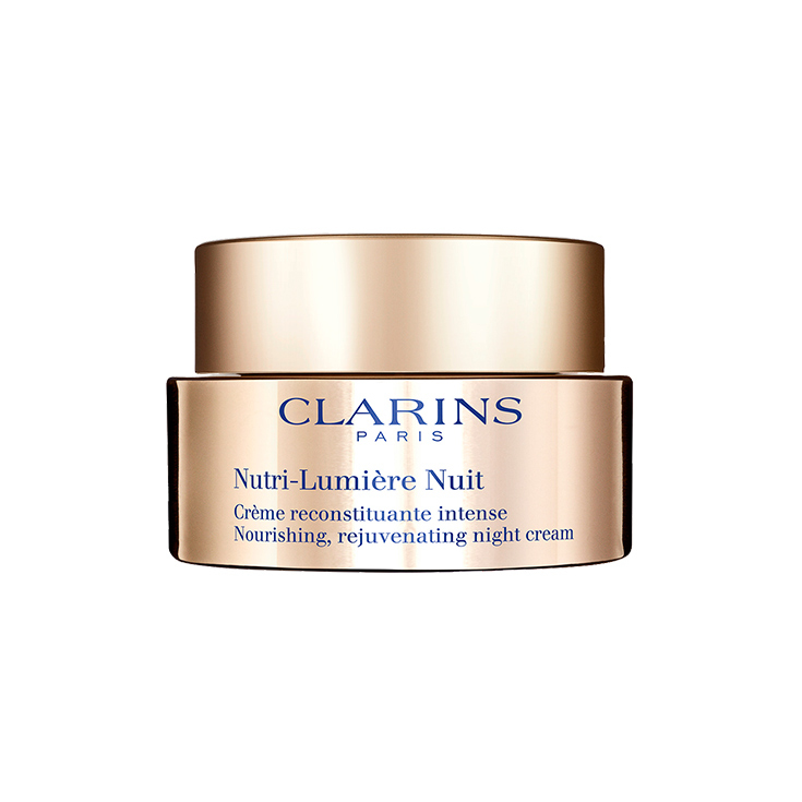CLARINS Nutri-Lumière Питательный антивозрастной ночной крем, придающий сияние зрелой коже