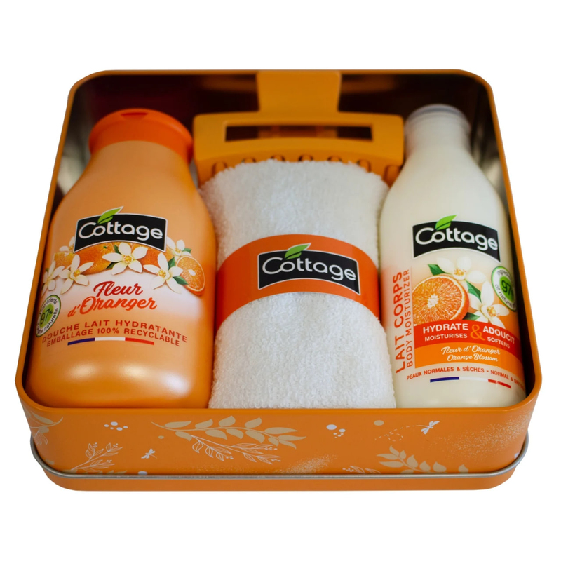 COTTAGE Coffret beauté Fleur d'Oranger Set cadou