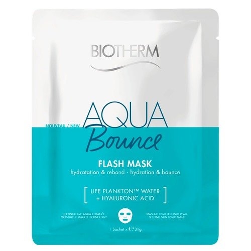 BIOTHERM Aqua Bounce Flash Mask Mască de țesătură cu efect de hidratare profundă