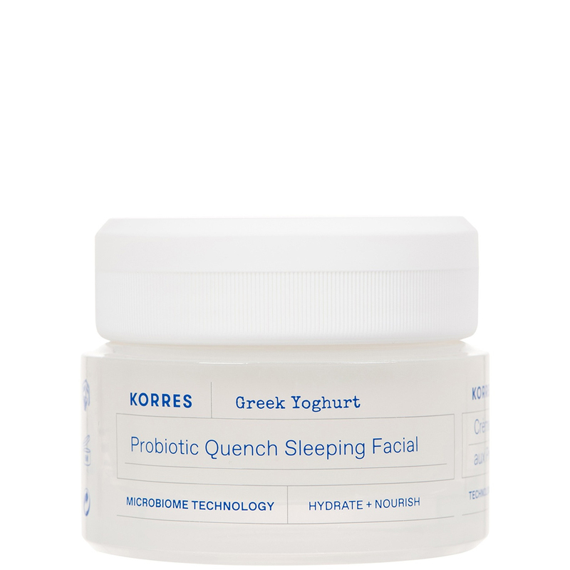 KORRES Greek Yoghurt Probiotic Quench Sleeping Facial Cream Crema intensa de noapte