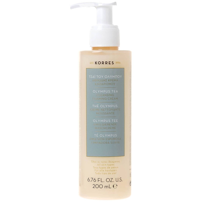 KORRES Olympus Tea Cleansing Foam Cream Spumă de curățare