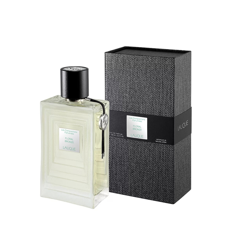 LALIQUE FLORAL BRONZE