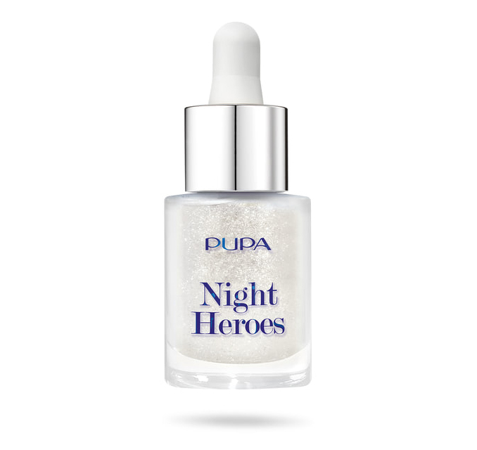 PUPA Night Heroes Sparkling Drops Жидкий хайлайтер