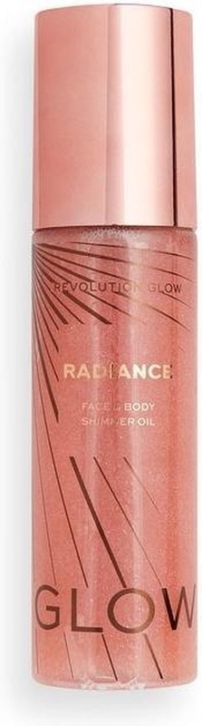 Makeup Revolution Radiance Shimmer Oil Pink Масло с шимером для тела