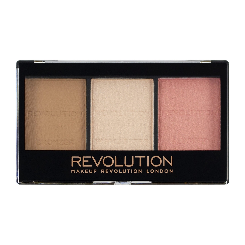 Makeup Revolution Ultra Brightening Contour Kit Ultra Fair C01 Paleta de corectare