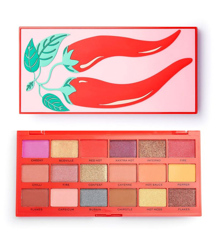 Makeup Revolution Tasty Palette Chilli Палетка теней