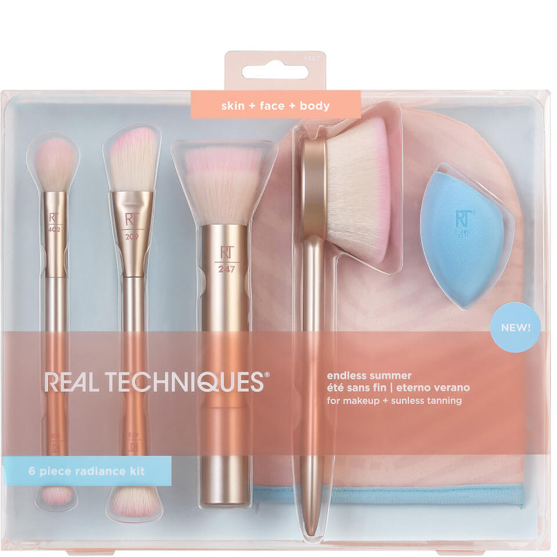 Real Techniques Endless Summer Glow Brush Set Набор кистей для макияжа