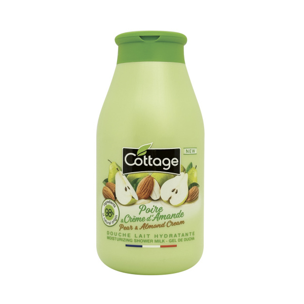 COTTAGE Shower Milk – Organic Pear and Organic Almond Cream Гель для душа