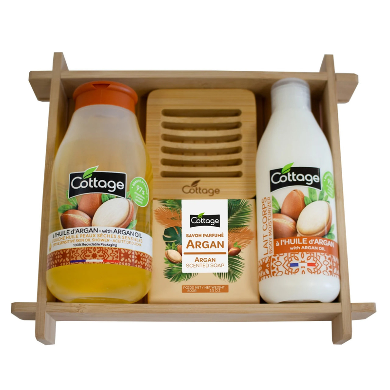 COTTAGE Coffret Huile d'Argan Подарочный набор