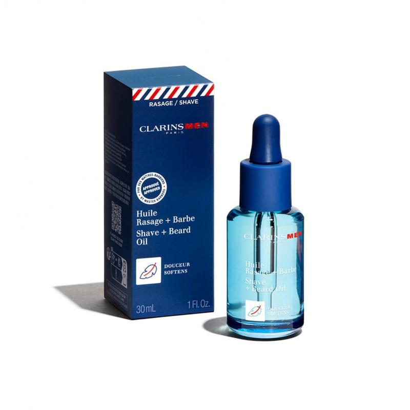 CLARINS Men Shave + Beards Oil Масло для бритья/бороды
