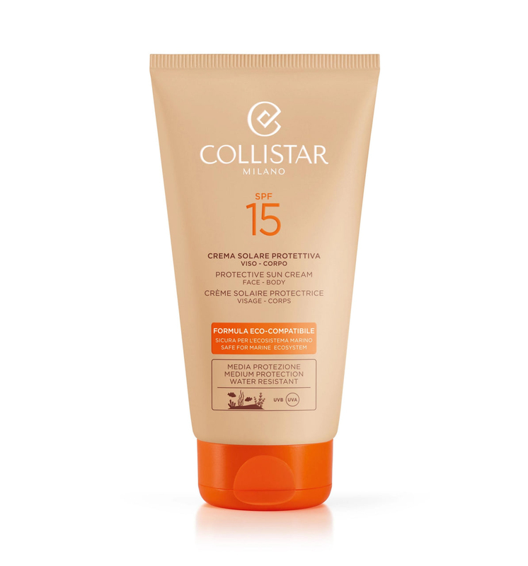 COLLISTAR Protective Sun Cream SPF15 Cremă de protecție solară pentru corp