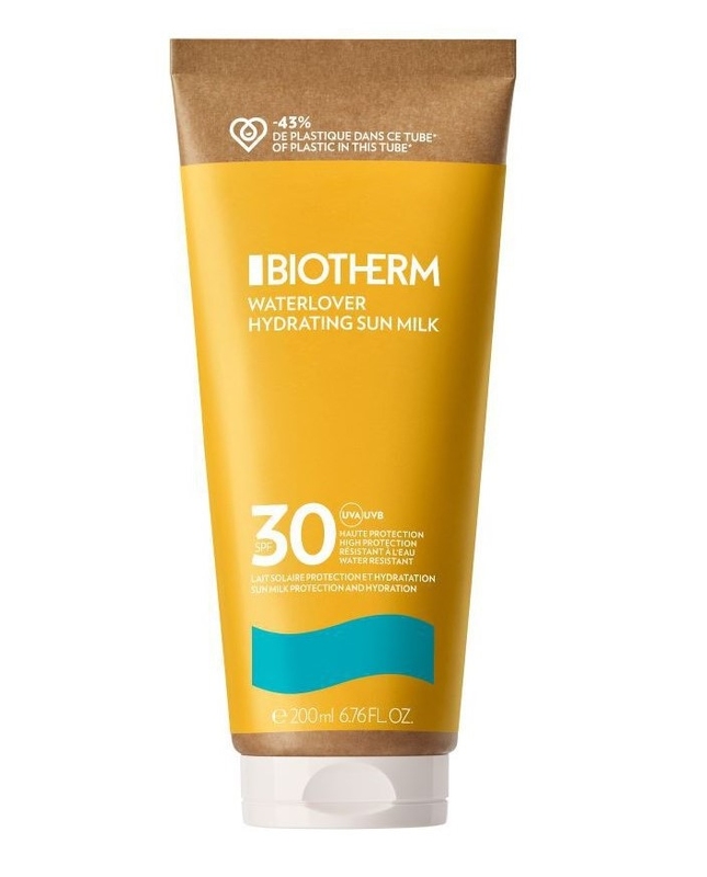 BIOTHERM Waterlover Hydrating Sun Milk SPF 30 Lapte de protecție solară pentru corp și față