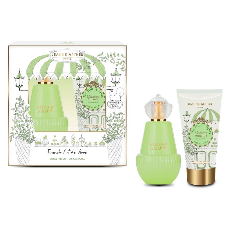 JEANNE ARTHES Macaron Amande Set cadou pentru femei