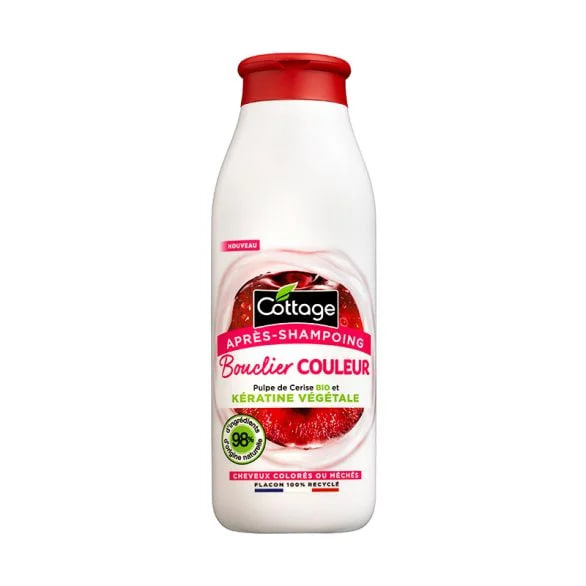 COTTAGE Shot Nutrition Conditioner Balsam pentru păr vopsit сu cireșe și keratină vegetală